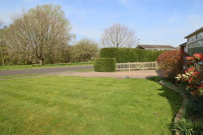 View from driveway