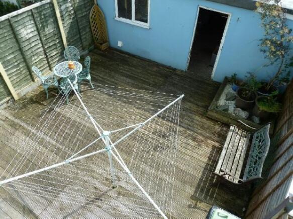 Rear garden