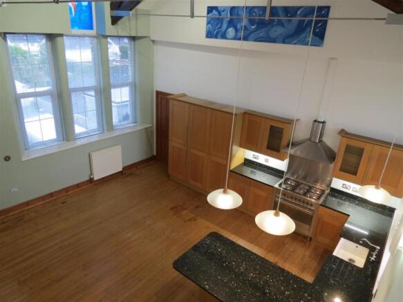 Kitchen And Living Area: