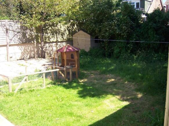 Rear garden