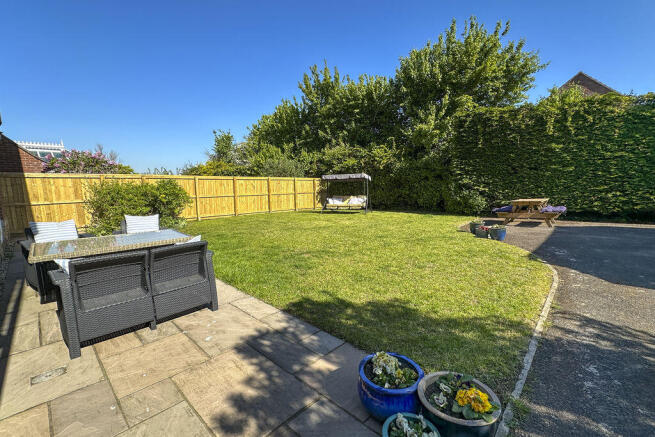 Rear garden