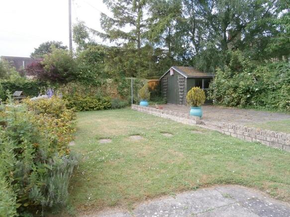 Rear garden