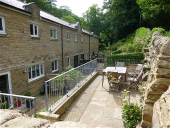 Rear terrace