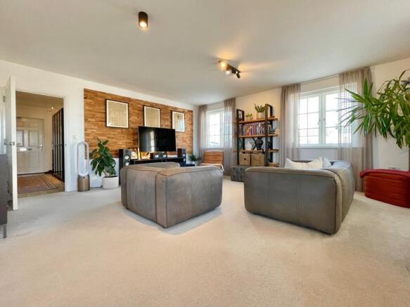 Open plan reception