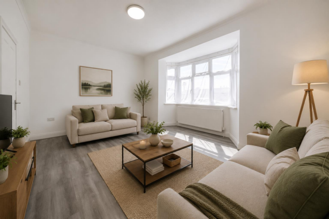 Staged Front Room
