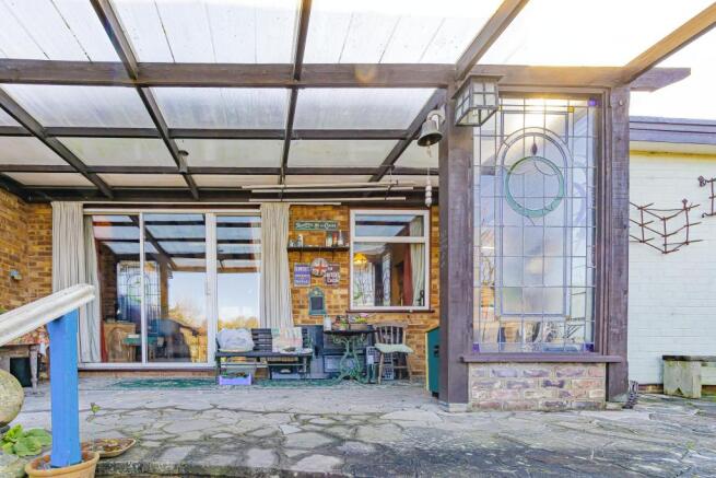 Sheltered Patio Area