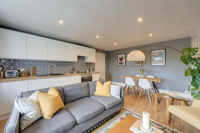 Open Plan Kitchen & Living Room