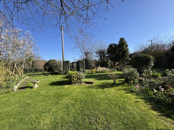 Rear garden close...