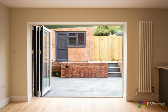 Bi-folds open