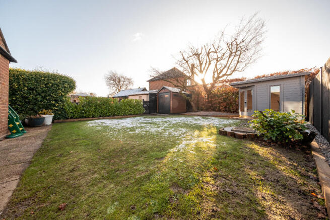 Rear garden