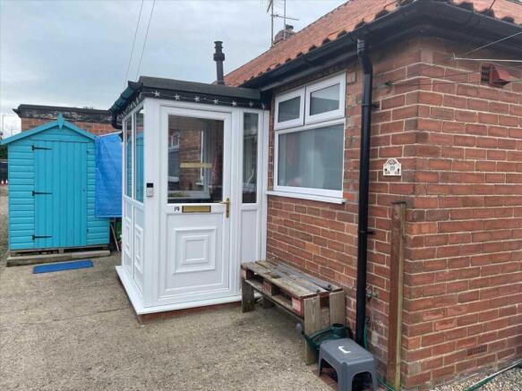 Rear Entrance Porch