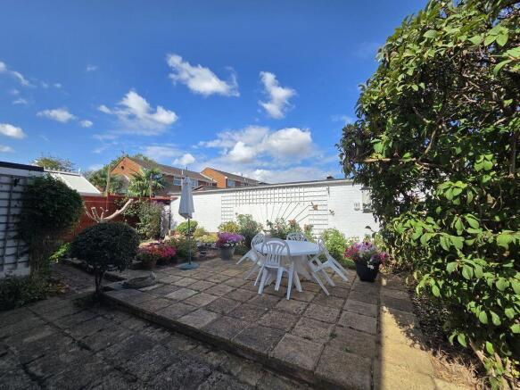 Rear garden