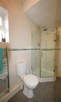 Downstairs shower room