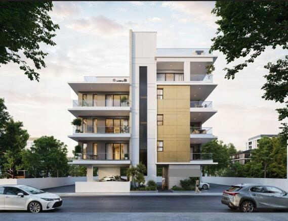 Front of Apartments