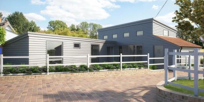 CGi of Converted Front Barn
