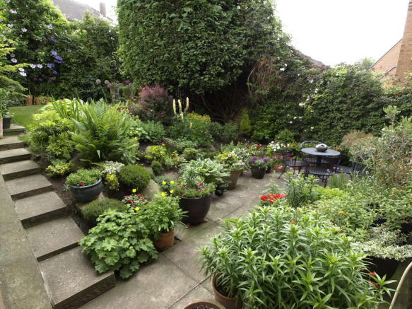 Rear garden