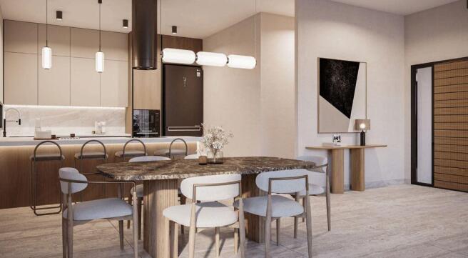Dining/Kitchen...