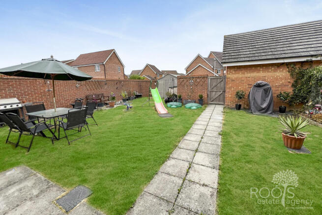 Rear garden