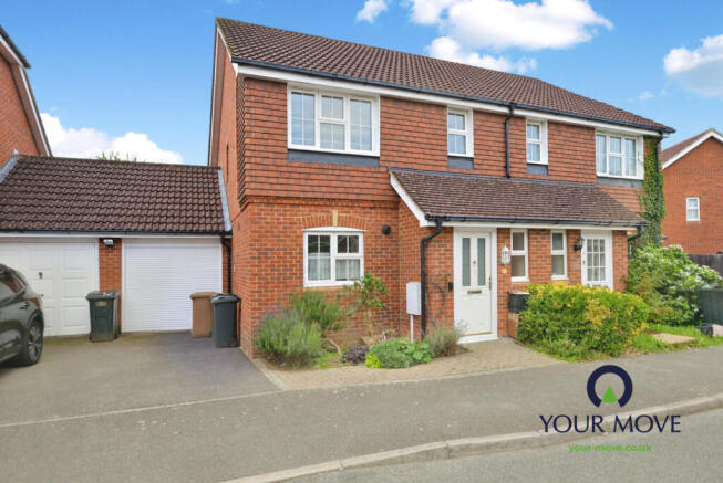 3-bed semi-detached on Bishopswood, Kingsnorth, Ashford, Kent, TN23, £325,000