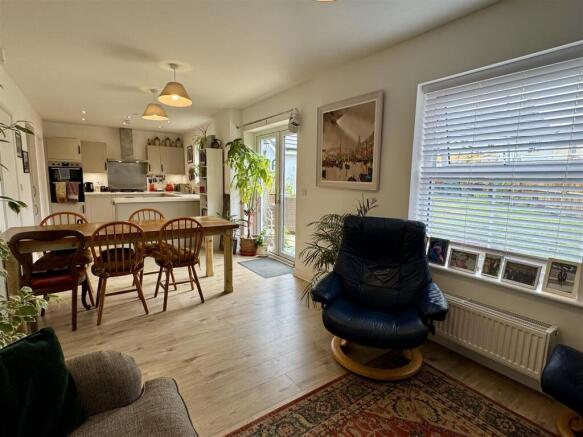 Open Plan Kitchen Dining Living Room
