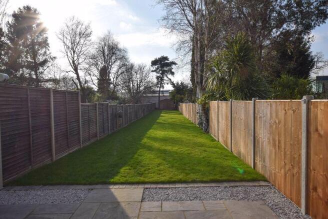Rear garden