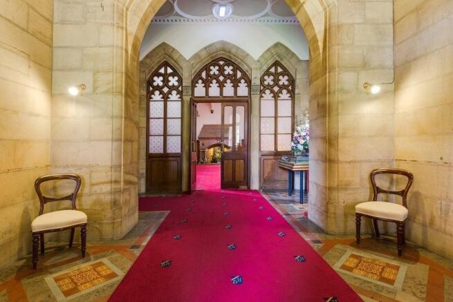 The Main Entrance...