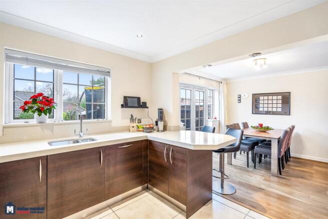 Kitchen into Dining Room