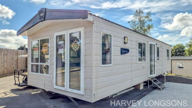 Exterior of the Regal Somerton holiday caravan for