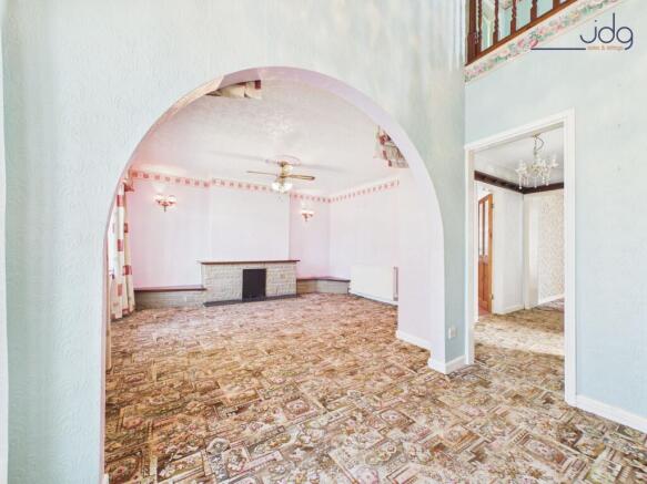 Open Plan Living Room and Hallway