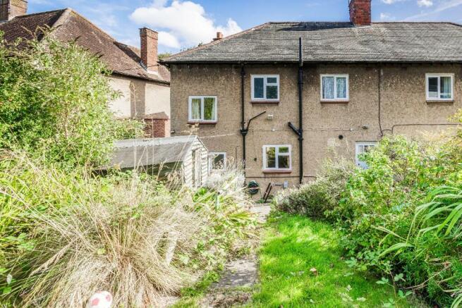 Rear of Property