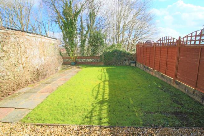 Rear garden