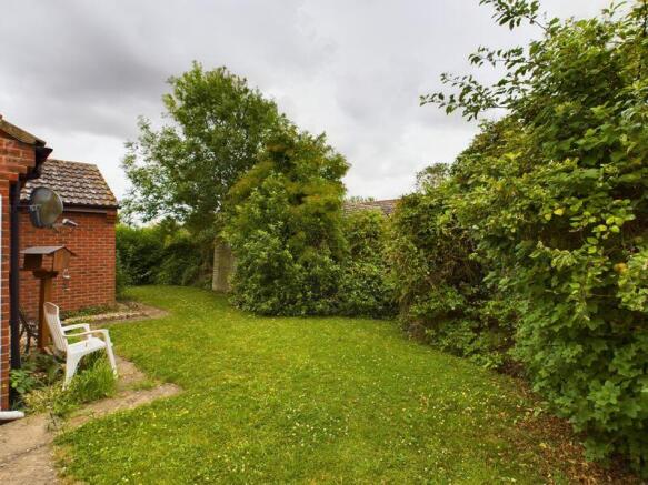 Rear garden