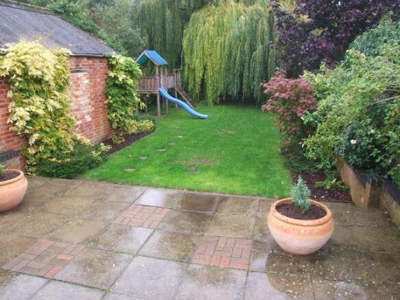 Rear garden