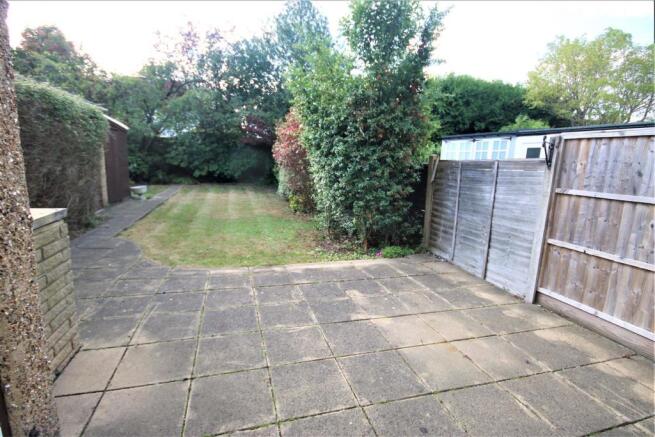 REAR GARDEN: