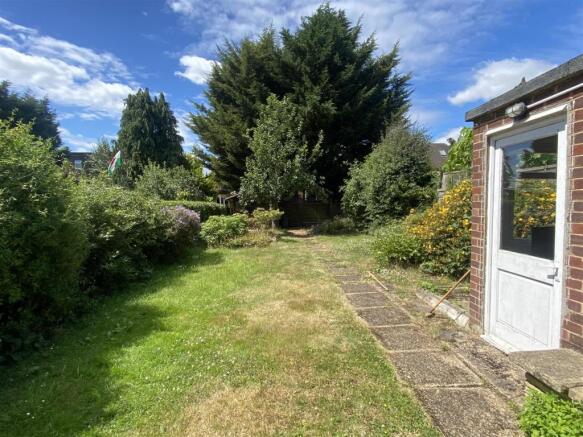 Rear garden