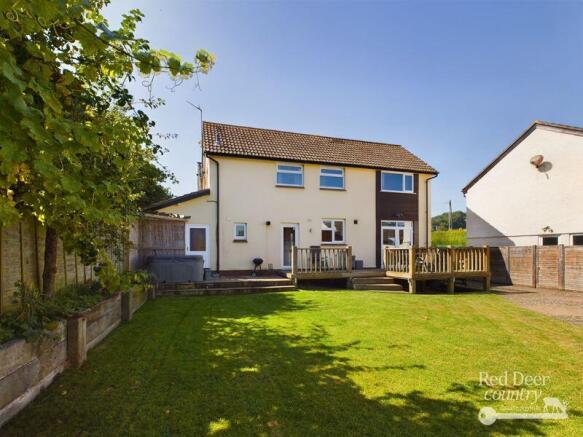 Rear of Property