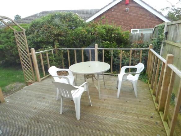 Decked Patio Area