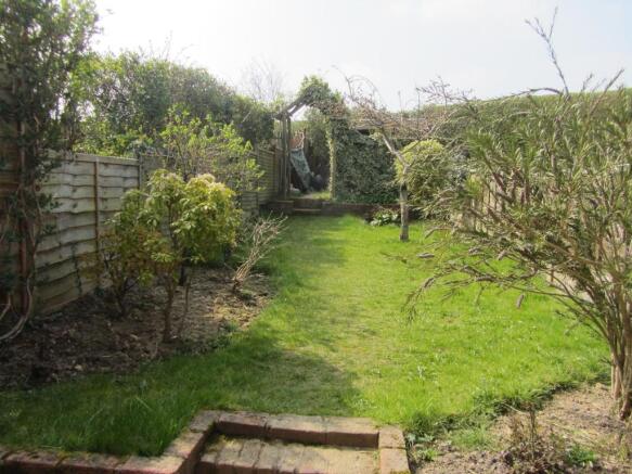 Rear garden
