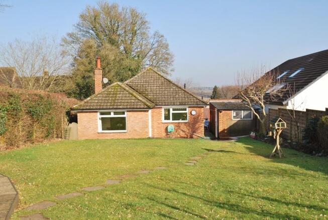 Rear of property