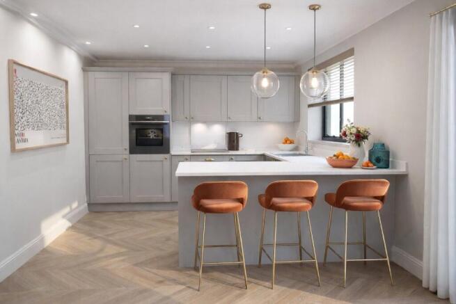 Scotney Kitchen Cgi