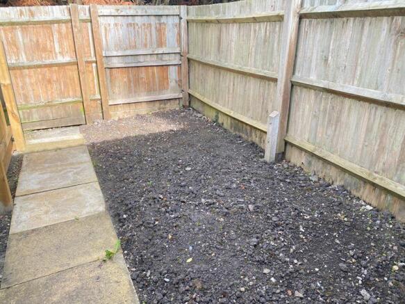 Another view of the rear Garden
