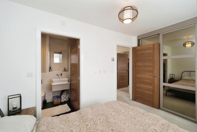 The master with en-suite shower room