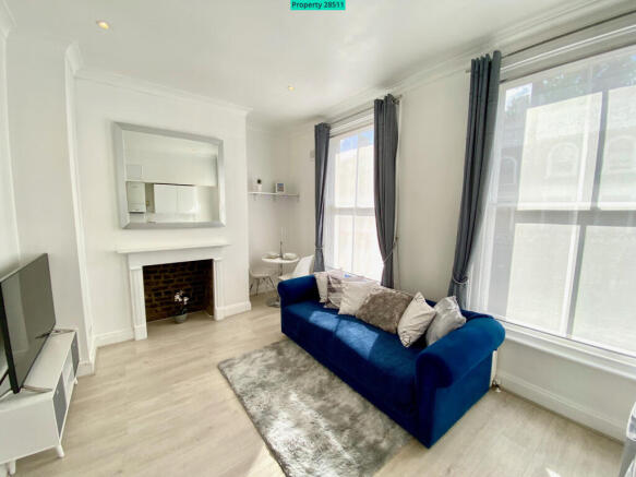 Sofa replaced for modern grey one