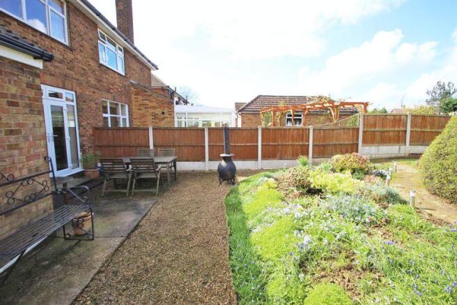 Rear garden