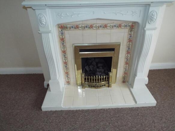 Feature fireplace