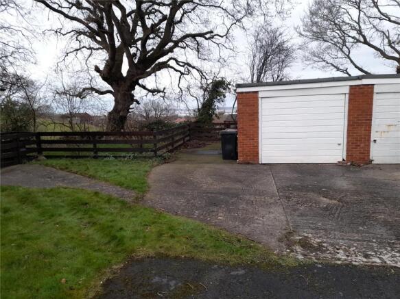 Driveway and Garage