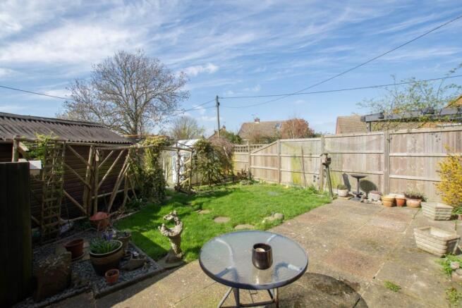 Rear garden