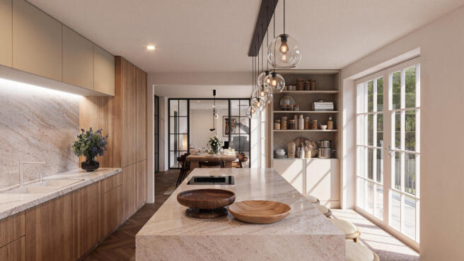 CGI of the Kitchen