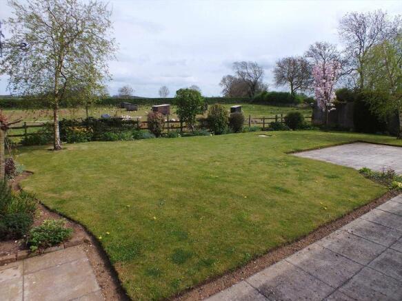 Rear garden