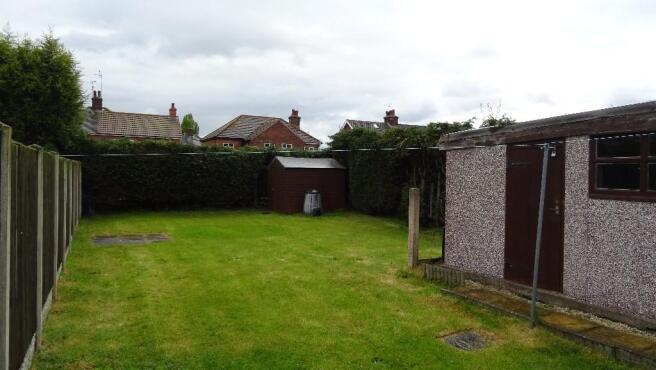 Rear garden